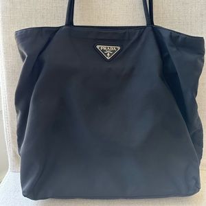 COPY - Authentic Vintage Prada. Tessuto city tote.